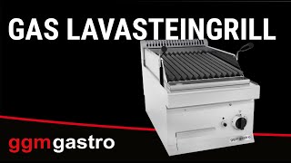 Lavastensgrill gas (14 kW)-swivel matlagning Grill