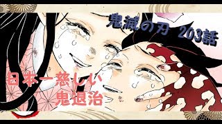 【鬼滅の刃 203話】 お帰りなさい、お兄ちゃん… 最終回まで後２話