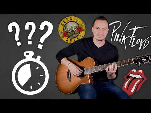 Guess 25 Songs By Famous BALLAD Guitar RIFFS