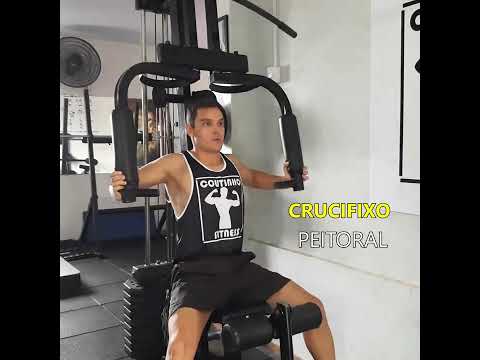 10 Exercícios na Estação de Musculação #shorts