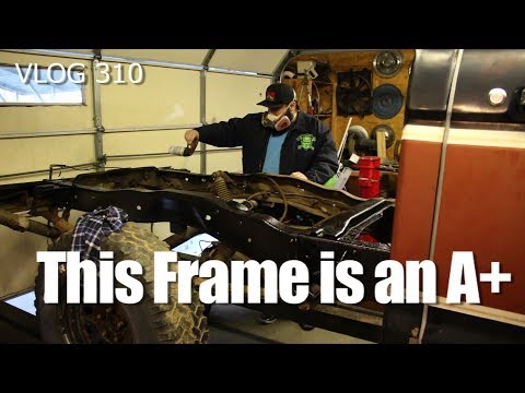 Painting a Frame with Dupli-Color Rust Barrier