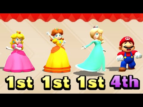 Mario Party: The Top 100 - Princesses vs Mario (Master Difficulty)