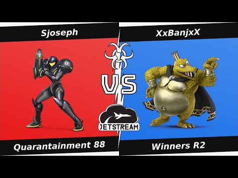Quarantainment 88 Winners R2 - Sjoseph (Samus) Vs XxBanjxX (King K Rool) - SSBU