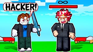 I Used CHEATS in Roblox Bedwars (Got Caught)