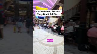 POV: You’ve been booking specialty dining on cruises all wrong