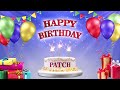 PATCH Happy Birthday To You Happy Birthday Songs 2022