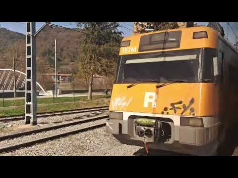 Incredibly scenic Renfe R3 (commuter train) from Barcelona to Latour-de-Carol-Enveitg, France