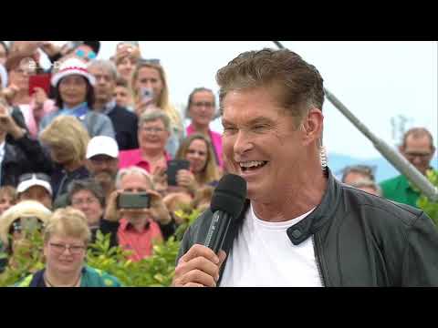 Mein Knight Rider KITT Replika mit David Hasselhoff im ZDF Fernsehgarten 2019