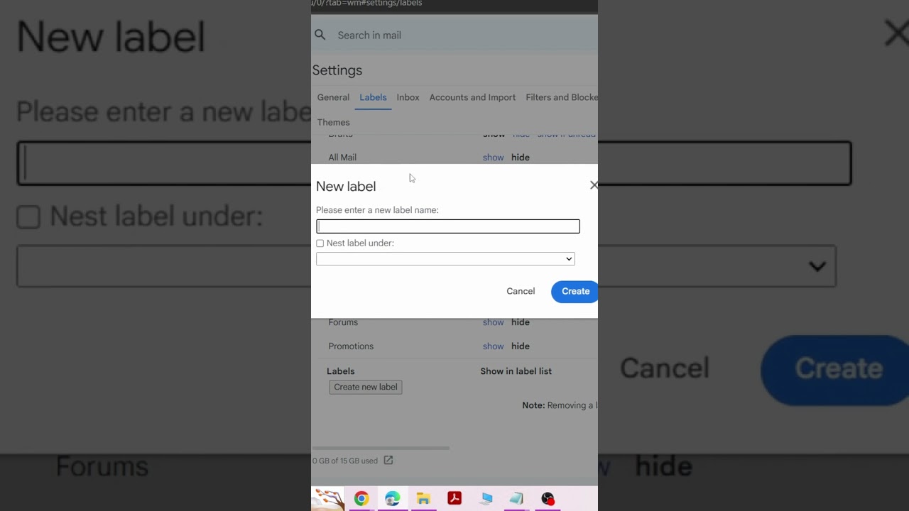 How to do Automatically Label E mails in #gmail #shorts
