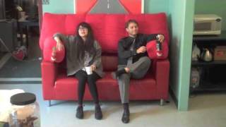 The SlouchBack is meant to go on the twin bed in your dorm room to turn it into a couch (with cup holders!), but its potential is really limitless guys.