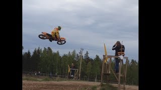 preview picture of video 'Motocross SM Tibro 2014'