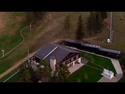 Statiunea Paltinis - filmare aeriana