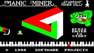 [Amstrad CPC] Manic Miner - Longplay