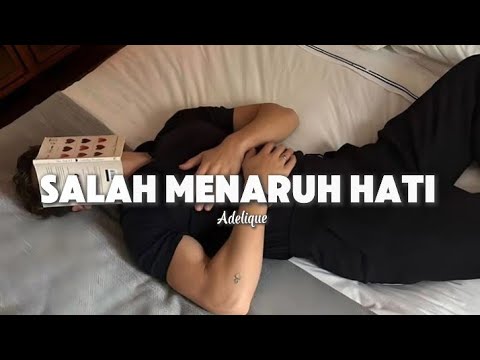 " SALAH MENARUH HATI " || IQBAL ( lirik lagu video )