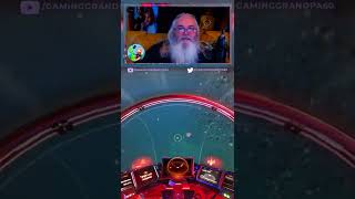 Gaming Grandpa Shorts Playing No Man's Sky Shooting them down in space