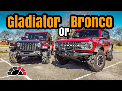 Jeep Gladiator or Ford Bronco Badlands - Which will you pick?