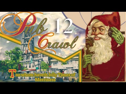 EPIC Christmas Pub Crawl in Minecraft 2023 - Day 12