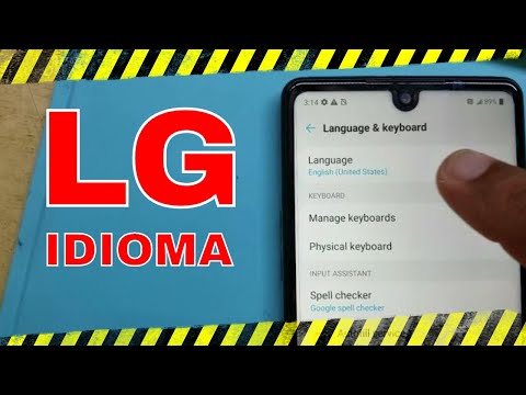 😯How to change the language on LG K51, K71, K42, K61, Velvet, G8x, K22, Stylo 6
