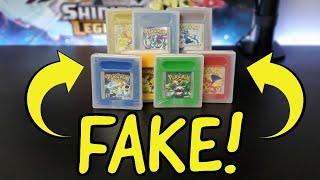 I bought FAKE Pokemon games off Ebay AGAIN! Gamebo