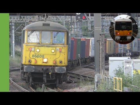 Class 86s pass Stratford