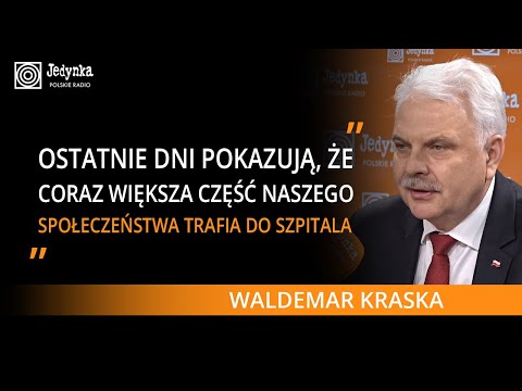 Waldemar Kraska: w ciągu ostatniej doby do szpitali covidowych trafiło pół tysiąca pacjentów