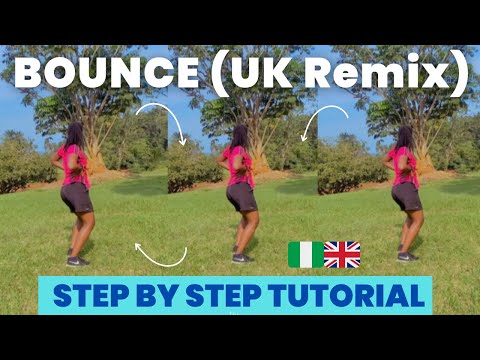 Ruger, Midas The Jagaban - Bounce (UK Remix) Dance Tutorial | Step-By-Step | Beginner Friendly