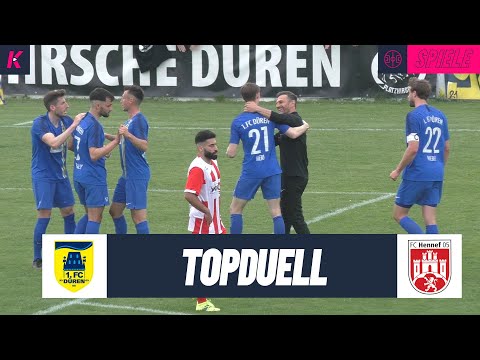 Dream goals in a show of force in the promotion clash | 1. FC Düren vs. FC Hennef 05 (Mittelrhein...