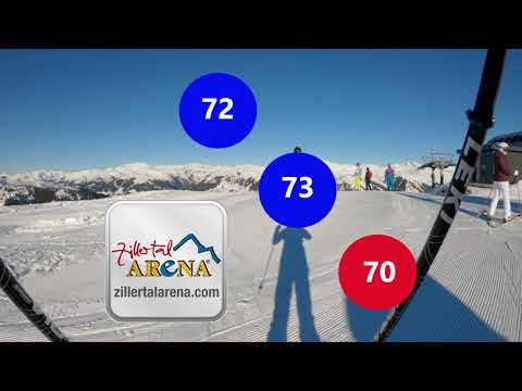 Zillertal Arena complete run Plattenkogel