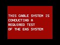 EAS Mock Screen Test IDEA ONICS CG 1000 EAS