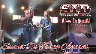 Download lagu Live in jambi...!!! SUPERMAN is DEAD // SUNSET DI TANAH ANARKI  ( 3 - 12 - 2019 ) mp3