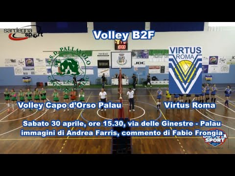 Volley B2F – Volley Capo d Orso Palau – Virtus Roma (3-0)
