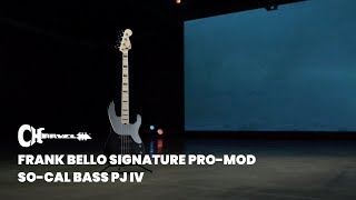 Video thumbnail for Introducing the Frank Bello Signature Charvel Pro-Mod So-Cal Bass PJ IV by charvelusa