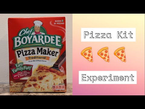 Upgrading the CHEF BOYARDEE PIZZA KIT