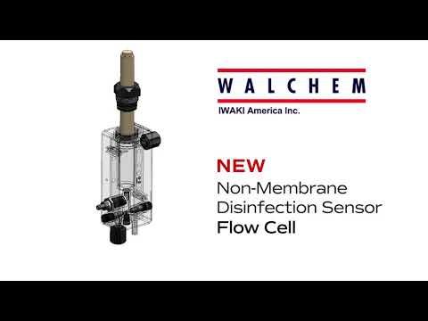 Non-Membrane Disinfection Sensor Flow Cell