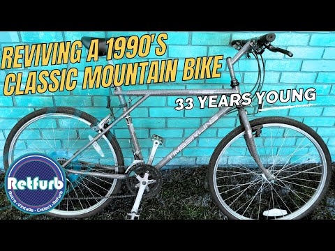 90's Mountain Bike Restored & Transformed - GT Timberline Rebuild - Vintage Retfurb Refurb