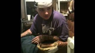 Alabama Outlaw freestyle @ studio