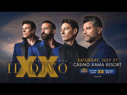 Il Divo - XX 20th Anniversary Tour 2024 live at Casino Rama Resort on July 27, 2024