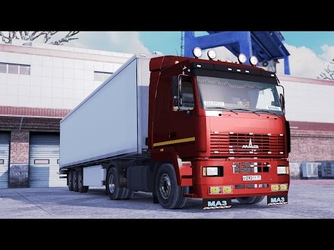 ETS 2 1.26 RusMap MAZ  Minsk - Orsha