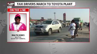 Download lagu Taxi drivers, owners protest in Durban mp3