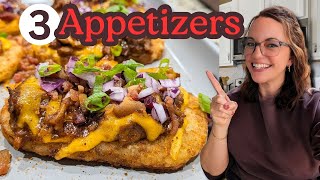 🍂Fall Flavor Kickoff🏈: 3 Must-Make Party Appetizers!!