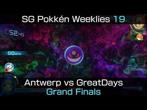 SGPW v. 19 - Pokkén DX Grand Finals: Antwerp (Gengar) vs. GreatDays (Aegislash)