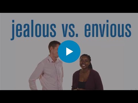 This Or That: Jealous vs. Envious?
