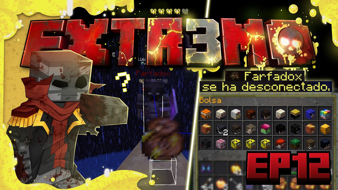 Minecraft Extr3mo Ep12, El objeto MÁS ROTO de TODO el SERVIDOR