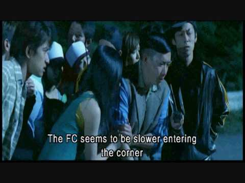 [Initial D] Final Battle: (AE86 Takumi) Vs (FC3S Ryousuke) Vs (E3 Kyouichi) Part 2