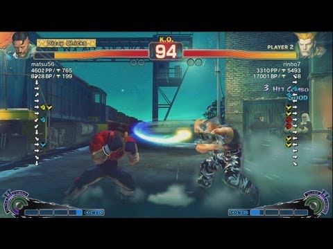 Matsugoro (Dudley) vs Rinbo7 (Guile) - AE 2012 Match *1080p*
