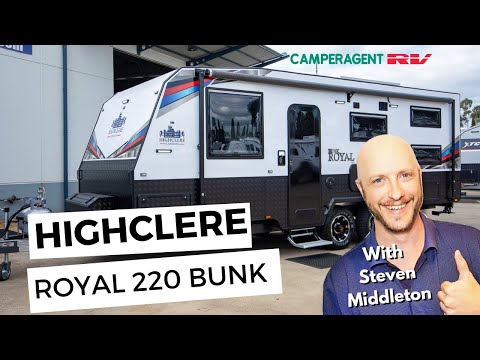 Highclere Caravans Bunk Royal Van Tour With Steve #HC2