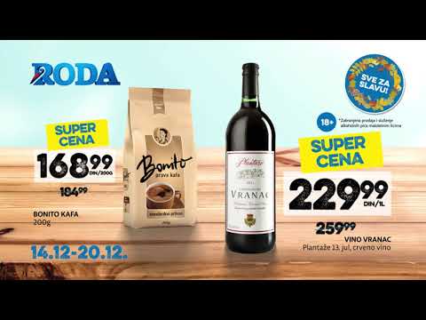 Roda I Sve za slavu 14.12 - 20.12.2018.