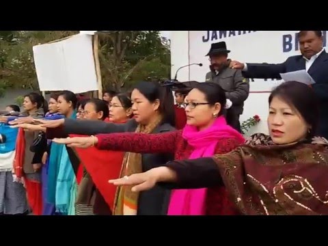 Jawahar Navodaya Vidyalaya Bishnupur Manipur Swachh Bharat