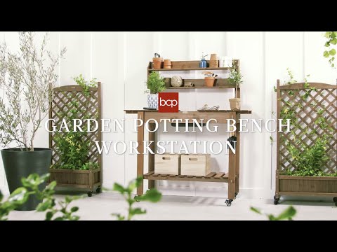 Best Choice Products Garden Potting Bench Workstation