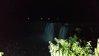 preview picture of video 'Beautiful Chitrkut waterfall night video must watch'